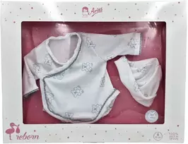 Arias 40 cm lėlių kūdikio rūbeliai – tinka Reborn lėlytėms