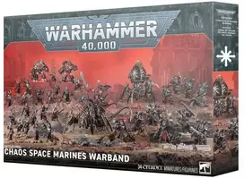 Games Workshop Warhammer 40,000 Chaos Space Marines Warband Battleforce miniatiūrų rinkinys