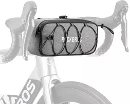 Rockbros TL001 ROAD TO SKY 1.9L Atsparus vandeniui Handlebar Bike Bag - Gray