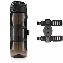 Rockbros S550H-1 700 ml termo butelis su magnetiniu laikikliu ir tvirtinimo dirželiu - Juodas