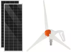 12V 400W saulės ir vėjo energijos rinkinys