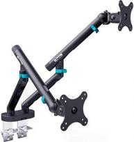 Digitus Desk Mount | Tilt, rotation, pivot | Dual design monitor mount, 2x 35", 2x 10 kg | 35 " | Maximum weight (capacity) 20 kg | Black DA-90471 | 4016032505891