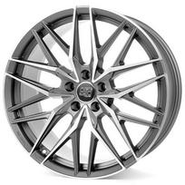 R21x8.5J 5X112 ET25 CB-73.1 Matt Gun Metal Full Polished (Mgmfp)