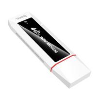 Mobilus maršrutizatorius 4G LTE WiFi 6 USB A Hoco HI43 juodas ir baltas