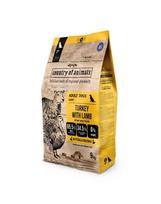COUNTRY OF ANIMALS Dog Turkey with Lamb M 9 kg kalakutas su aviena, sausas maistas šunims