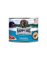 HAPPY DOG Sensible Pure Sweden Elnias 12x200 g šlapias maistas šunims