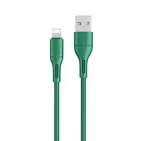 USAMS U68 SJ500USB04 data transfer and charging cable | USB-A to Lightning | 10W | 1m | green