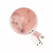 Richmond AND Finch CWTYPE-114 data transfer and charging cable | USB-A to Micro USB | pink