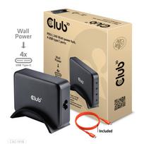 CLUB 3D Club3D CAC-1918 GaN Travel Charger 240W 4x USB-C PD Ports