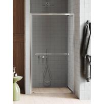 New Trendy New Varia dušo durys į nišą 70 cm chromo spalvos, durys stumdomos į vidų