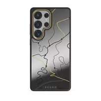 Pathfinder - Samsung Galaxy S25 Ultra Case, Elite Mirror Dark (Magnetic) / Gold