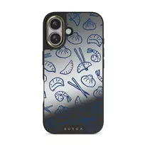 Takeout - iPhone 16 Case, Elite Mirror Dark (MagSafe) / Gold