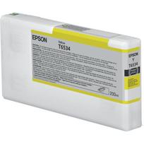 Epson T6534 Rašalo kasetė, C13T653400, 200ml, geltona, 1 pakuotė, Epson UltraChrome HDR