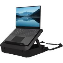 Fellowes Breyta 2in1 Nešiojamojo kompiuterio Krepšys/Stovas 100016564, 384 x 308 x 89 mm, juodas, 5 pakopų aukštis, 1.7 kg