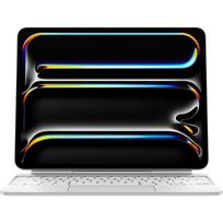 Apple Magic Keyboard iPad Pro 13 colių (M4) MWR43S/A, balta, USB-C, 14 funkcijų klavišai, haptinis jutiklinis paviršius