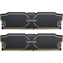 Lexar Atmintis su šilumos sklaidytuvu LD5U16G60C38LG-RGD, 32GB, DDR5, 6000 MT/s, 1.25 V, 2x16GB, aliuminio šilumos sklaidytuvas