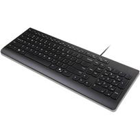 Lenovo Essential Klaviatūra 4Y41R64681, USB, 105 klavišai, QWERTY, juoda, atspari išsiliejimui