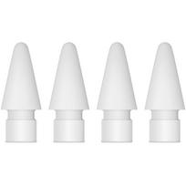 Apple Pakeitimo antgalis MX763ZM/A, 4 antgaliai, balti, suderinami su Apple Pencil Pro, 2 kartos, USB-C, 1 kartos