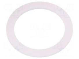 Gasket | polyetylene | Thk: 2mm | Øint: 40mm | Øout: 48mm | M40 | -30÷70°C