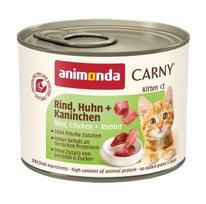animonda Carny BEEF, CHICKEN + RABBIT 200 g