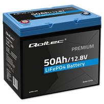 Qoltec LiFePO4 Lithium Iron Phosphate Battery | 12.8V | 50Ah | 640Wh| BMS
