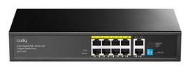 Cudy GS1010PE network switch Unmanaged Gigabit Ethernet (10/100/1000) Power over Ethernet (PoE) Black