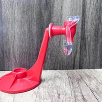 1PC - Creative Coca Cola Soda Water dispenser Inverted water dispenser bracket Easy to switch on/off Beverage dispenser Drinking raudona