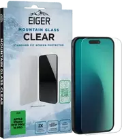 Eiger SP Mountain Glass Clear apsauginis stiklas iPhone 17/17 Pro/16 Pro