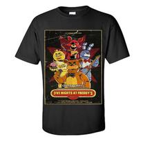 Five Nights At Freddys T Shirt FNAF Can you survive Shirt S-XXXL 2XL