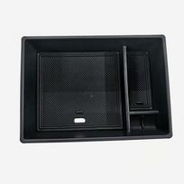 Center armrest storage box for the 88-04 Nissan Patrol Y60, a storage accessory for the Safari Y60.