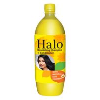 Halo Shampoo & Conditioner with Natural Egg Protein for Soft and Silky Hair - 875ml