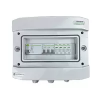 EMITER Sujungimo skydas AC hermetinis IP65 su apsaugos nuo viršįtampių įtaisu AC Noark Type 2, 32A 3 fazės, RCD Type A 40A/300mA