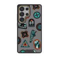 Basecamp - Samsung Galaxy S25 Ultra Case, Elite Dark (Magnetic) / Gold