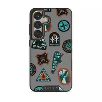 Basecamp - Samsung Galaxy S25 Plus Case, Elite Dark (Magnetic) / Gold