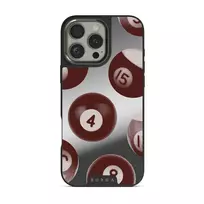 Cue - iPhone 16 Pro Max Case, Elite Mirror Dark (MagSafe) / Gunmetal