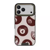 Cue - iPhone 17 Pro Max Case, Elite Dark (MagSafe) / Gold