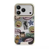 Open Late - iPhone 17 Pro Case, Elite Mirror Light (MagSafe) / Gold