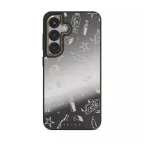 Essentials - Samsung Galaxy S25 Plus Case, Elite Mirror Dark (Magnetic) / Gold