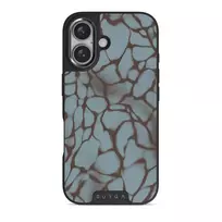 Distorsion - iPhone 16 Plus Case, Elite Dark (MagSafe) / Gunmetal