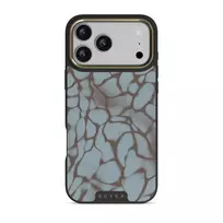 Distorsion - iPhone 17 Pro Max Case, Elite Dark (MagSafe) / Gold