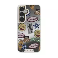 Open Late - Samsung Galaxy S25 Case, Elite Mirror Light (Magnetic) / Gold