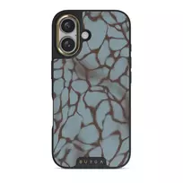Distorsion - iPhone 16 Plus Case, Elite Dark (MagSafe) / Gold
