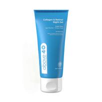 Above 40 Retinol Night Cream - Korean Anti Aging Lightweight Gel Cream for Fine Lines & Wrinkles with Retinol & Collagen | Women & Men | All Skin T