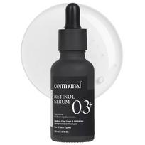 Communal Retinol 0.3% Face Serum 30ml with Hyaluronic Acid & Squalane | Anti Aging Retinol Serum for Fine Lines, Wrinkles & Uneven Texture | Hydrat