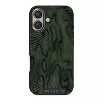 Pioneer - iPhone 16 Plus Case, Elite Dark (MagSafe) / Gold