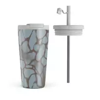 Distorsion - Travel Mug, 500 ml / Flap & Straw Set