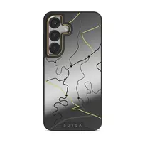 Pathfinder - Samsung Galaxy S25 Case, Elite Mirror Dark (Magnetic) / Gold