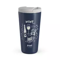 Wine & Dine - Travel Mug, 500 ml / Flap
