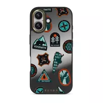 Basecamp - iPhone 17 Case, Elite Mirror Dark (MagSafe) / Gold