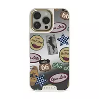 Open Late - iPhone 16 Pro Max Case, Elite Mirror Light (MagSafe) / Gold